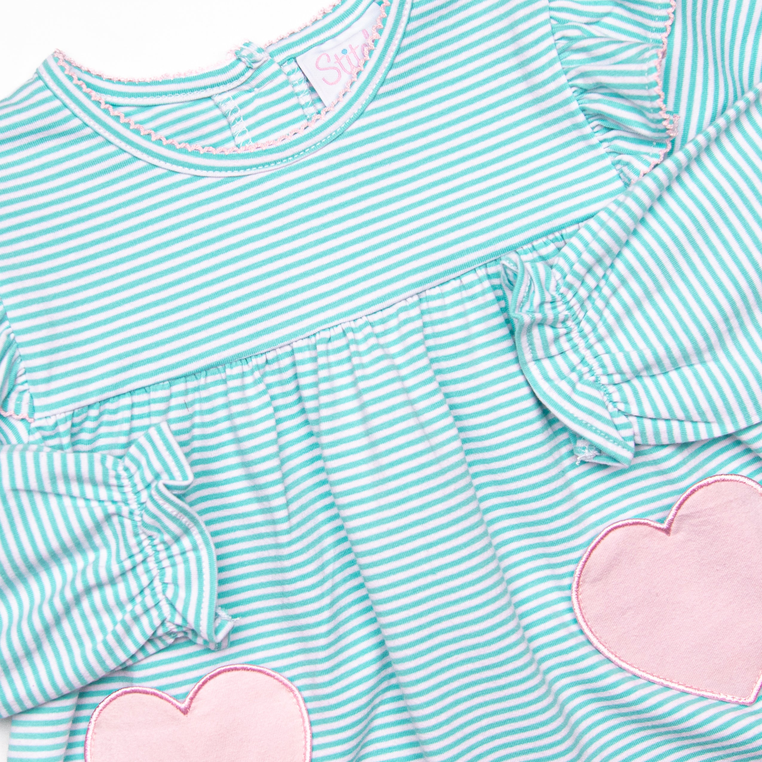 Adorable Mint Love You Back Pocket Legging Set
