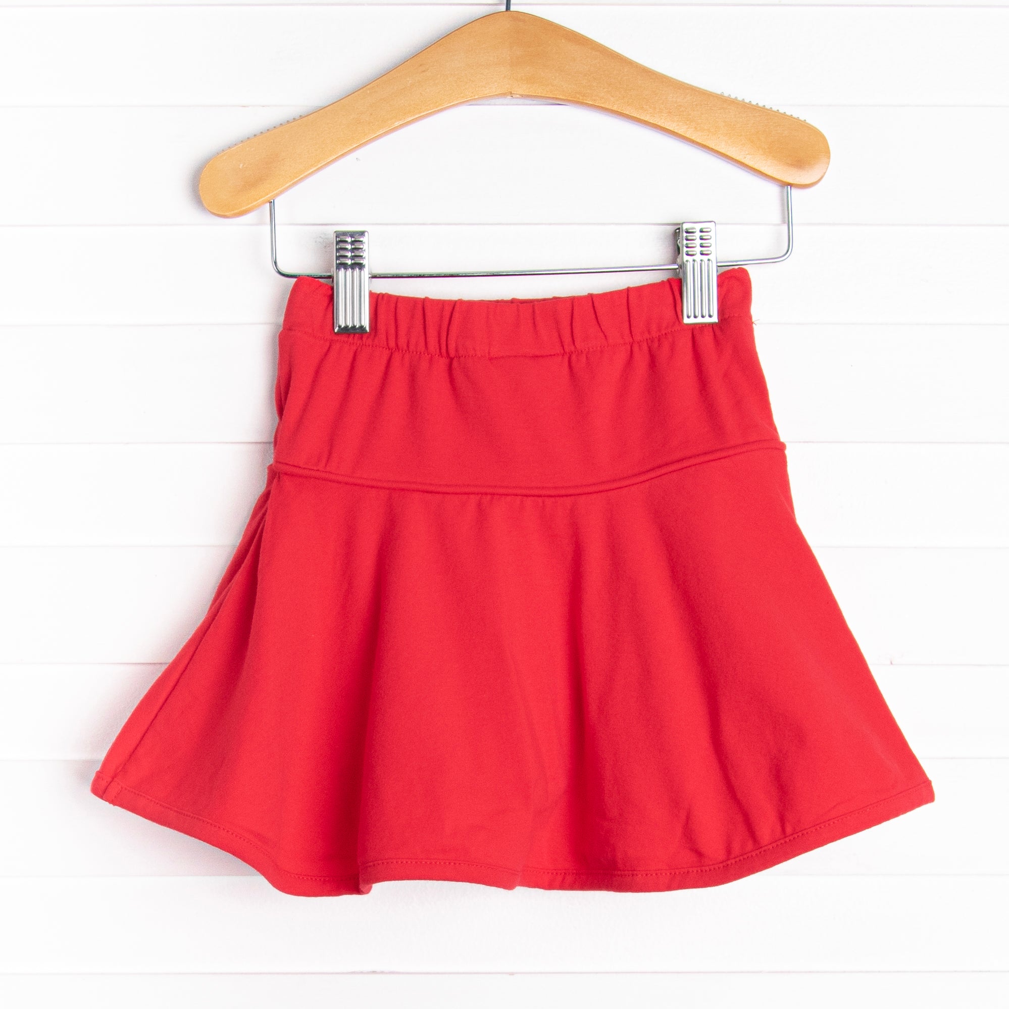 Charming Knit Girl Ruffle Skorts