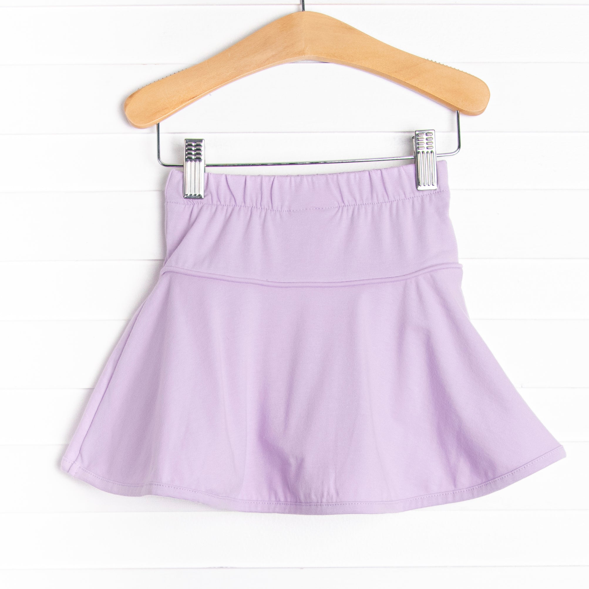 Charming Knit Girl Ruffle Skorts